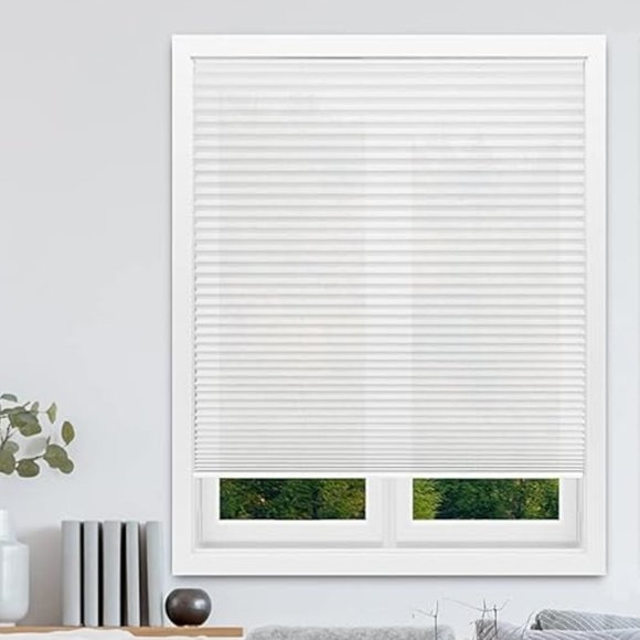 REDI SHADE Easy Lift Cordless Pleated Fabric Shade  NEW - Picture 2 of 8